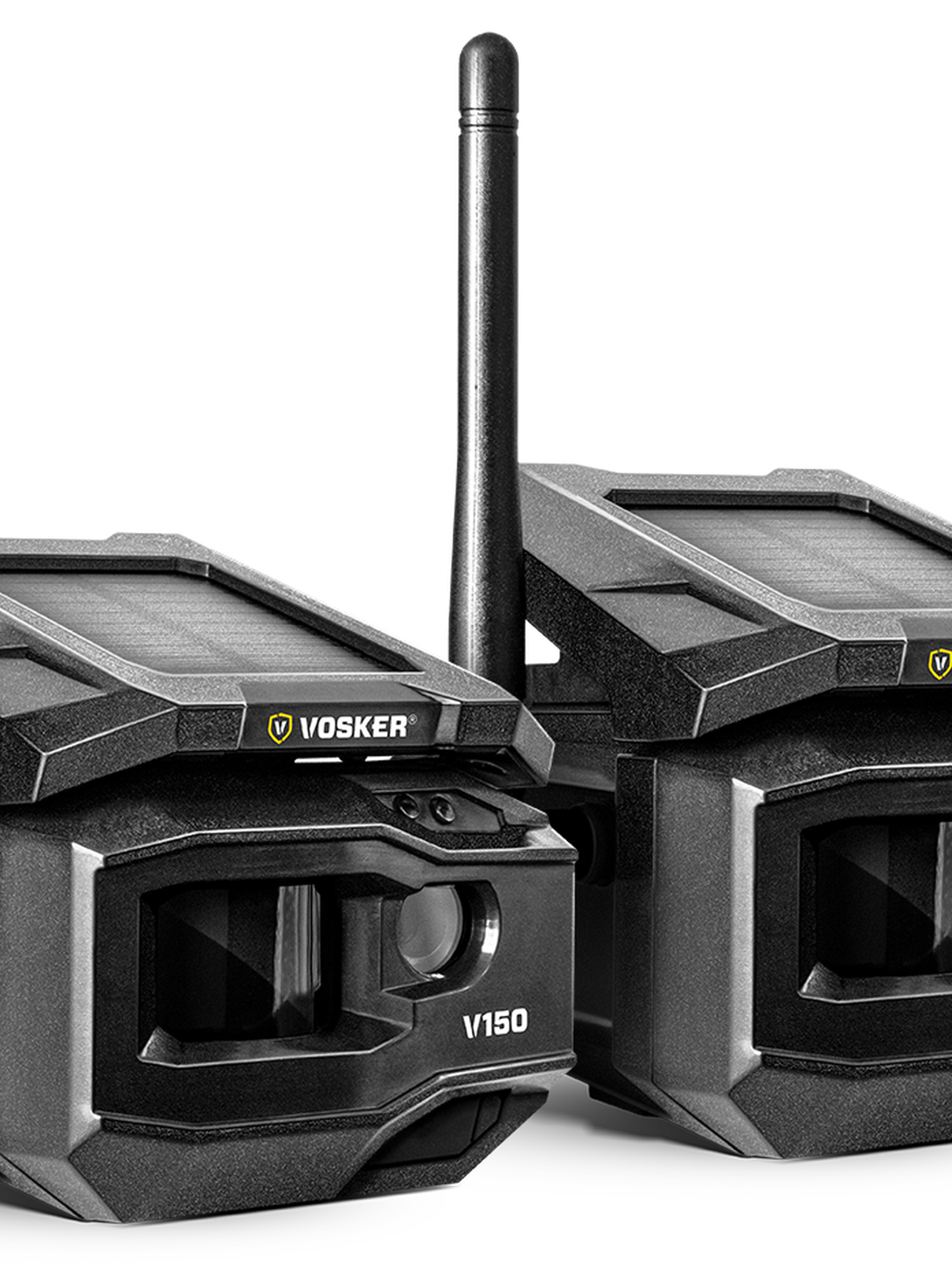 V150 Twin Pack: Doubled Cellular Security Camera Power | VOSKER